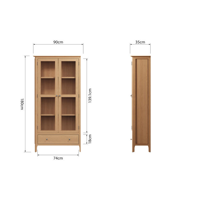 Amalfi Display Cabinet Amalfi Display Cabinet
