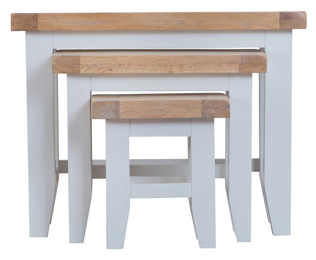 Verona Grey Nest of 3 Tables