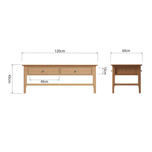 Amalfi Large Coffee Table