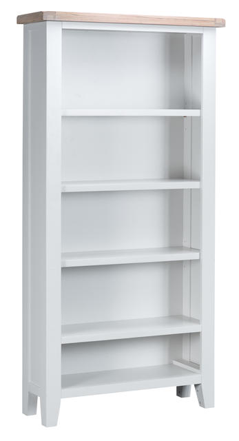 Verona White Large Bookcase