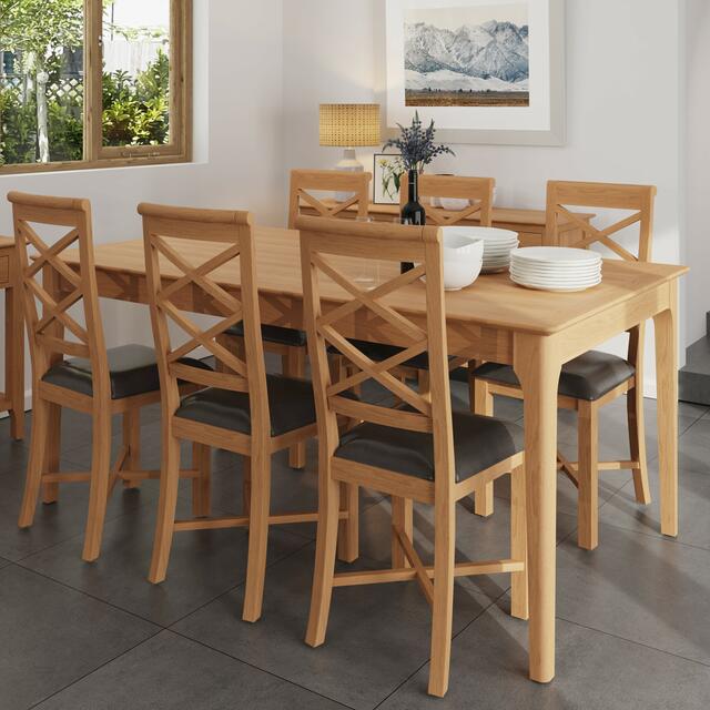 Amalfi 1.8 mtr Fixed Top Table