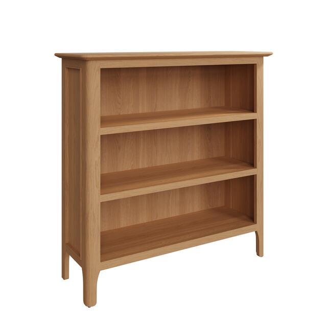 Amalfi Small Wide Bookcase