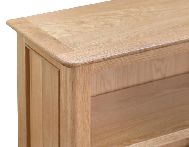 Amalfi Small Wide Bookcase