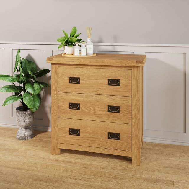 Roma 3 Drawer Chest