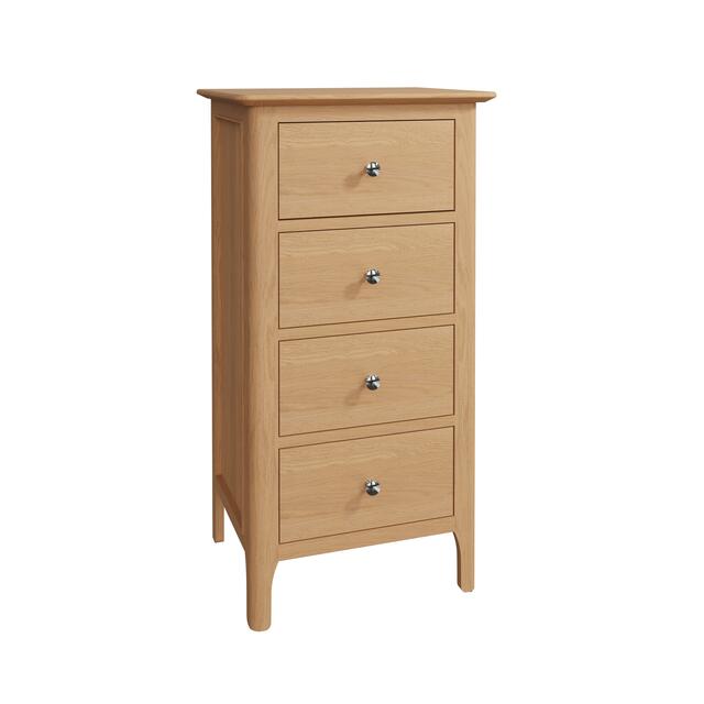 Amalfi 4 Drawer Narrow Chest