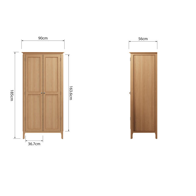 Amalfi Full Hanging Wardrobe Amalfi Full Hanging Wardrobe