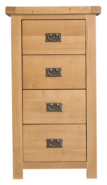 Roma 4 Drawer Narrow Chest