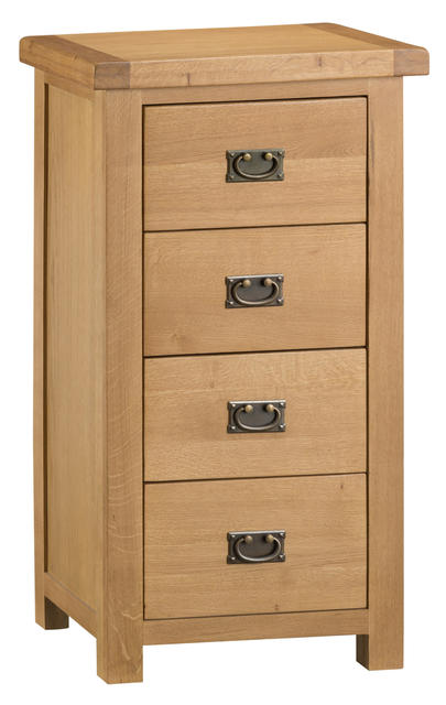 Roma 4 Drawer Narrow Chest