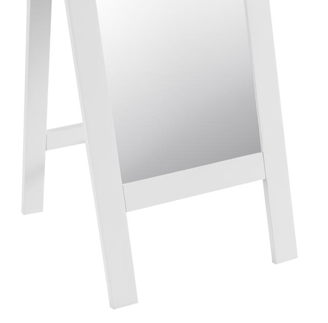 Verona White Cheval Mirror