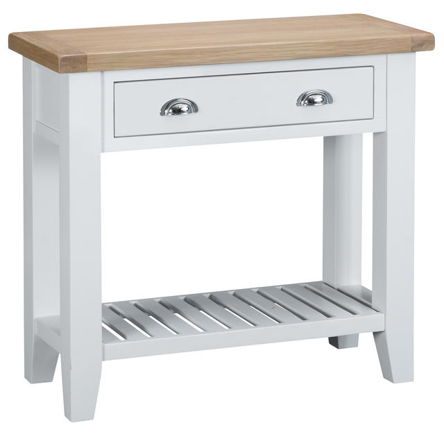 Verona White Console Table