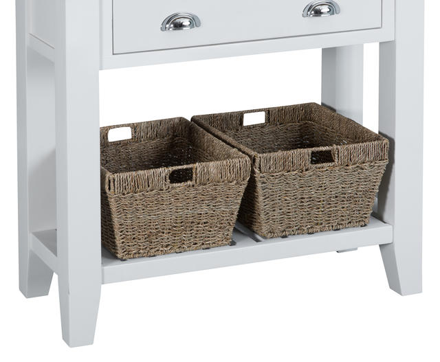 Verona White Console Table