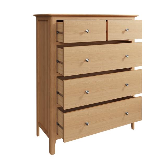 Amalfi Jumbo 2 over 3 Chest of Drawers