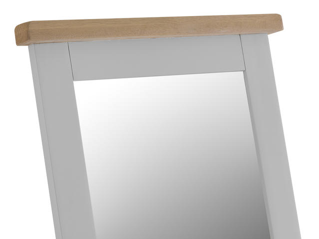 Verona Grey Cheval Mirror