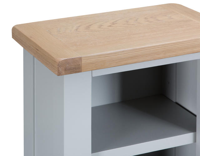 Verona Grey Small Narrow Bookcase Verona Grey Small Narrow Bookcase