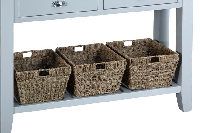 Verona Grey Large Console Table