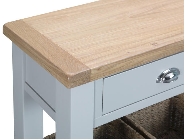 Verona Grey Large Console Table