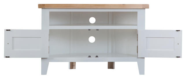 Verona Grey Corner TV Unit