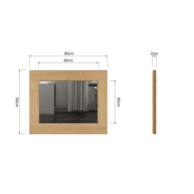 Roma Small Wall Mirror