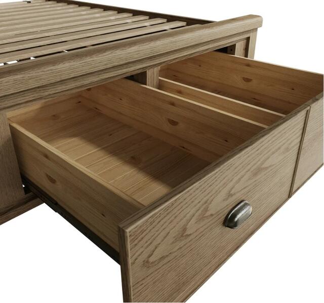 Sorrento 4'6 Bed with Drawers