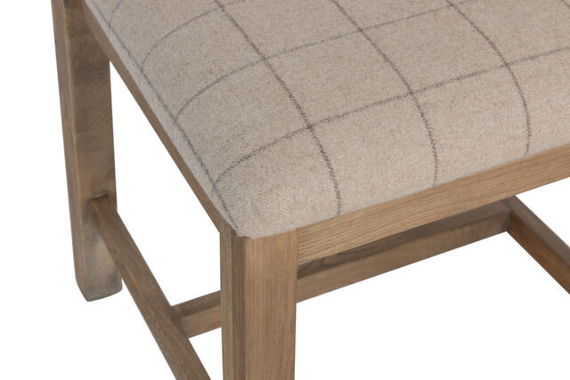 Sorrento Cross Back Dining Chair - Natural