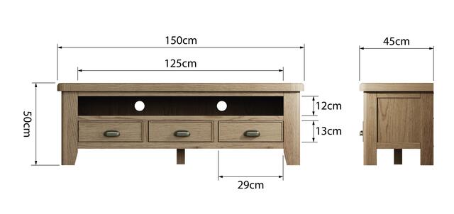 Sorrento Large TV Unit