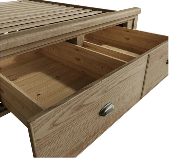 Sorrento 5' Bed with Drawers