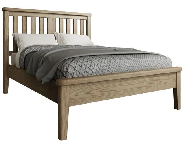 Sorrento 5' Bed with Wooden Headboard