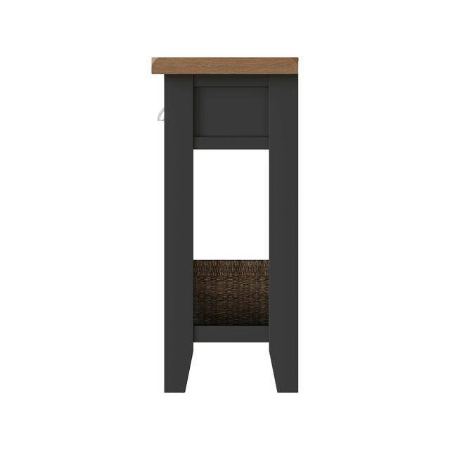 Verona Charcoal Console Table