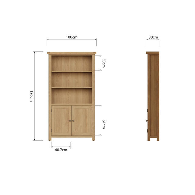 Roma Large Bookcase Roma Large Bookcase