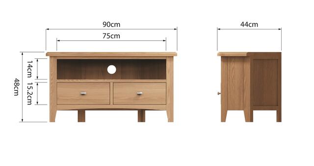 Rimini Corner TV Unit