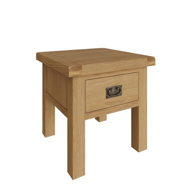 Roma Lamp Table with Drawer