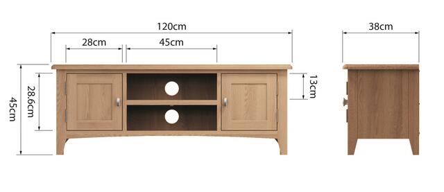 Rimini Large TV Unit