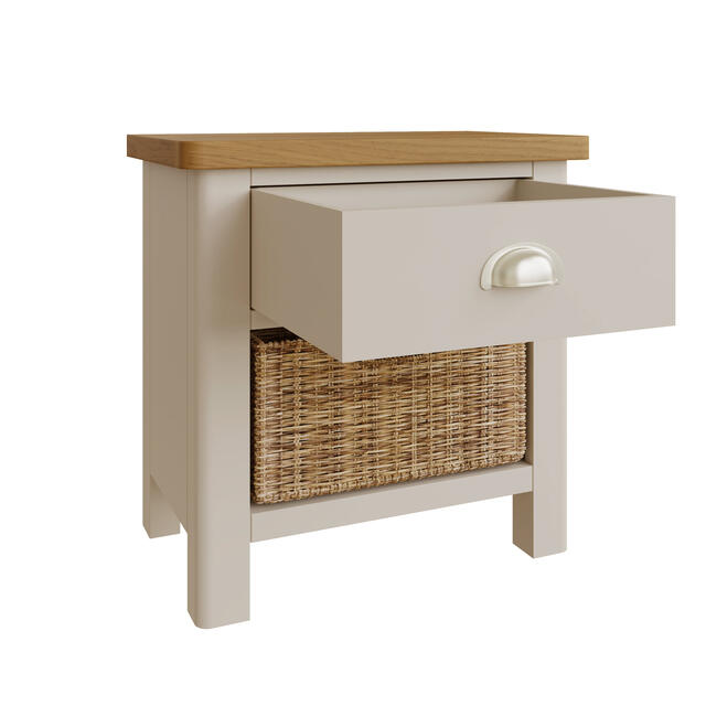 Palermo 1 Drawer 1 Wicker Basket Cabinet Palermo 1 Drawer 1 Wicker Basket Cabinet