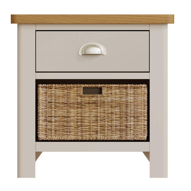 Palermo 1 Drawer 1 Wicker Basket Cabinet Palermo 1 Drawer 1 Wicker Basket Cabinet