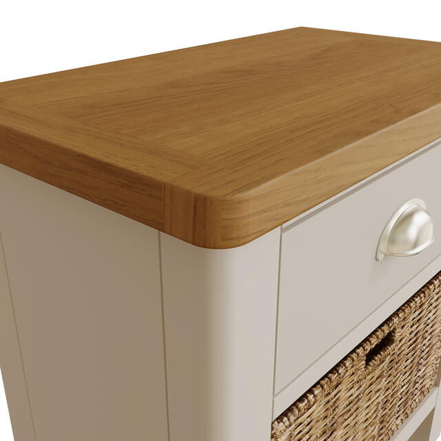Palermo 1 Drawer 1 Wicker Basket Cabinet Palermo 1 Drawer 1 Wicker Basket Cabinet