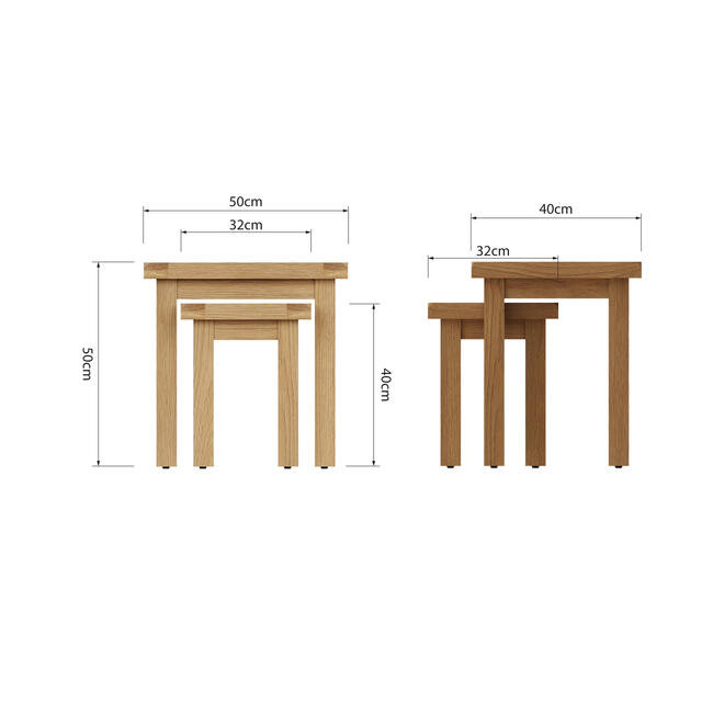 Roma Nest of 2 Tables