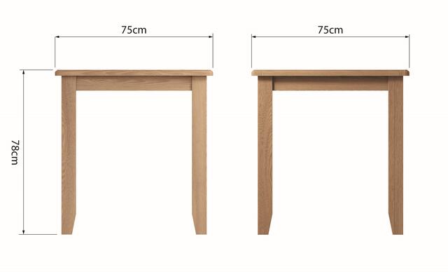 Rimini Fixed Top Dining Table