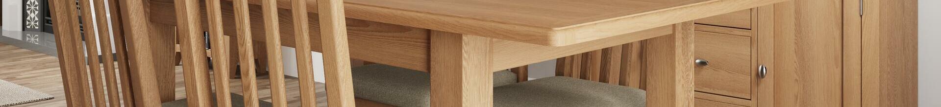 Rimini 1.6m Extending Dining Table