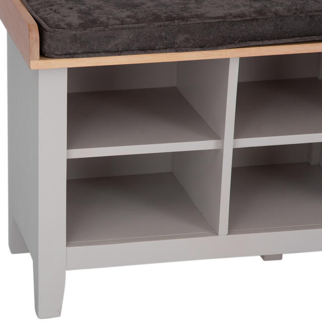 Venice Grey Hall Bench