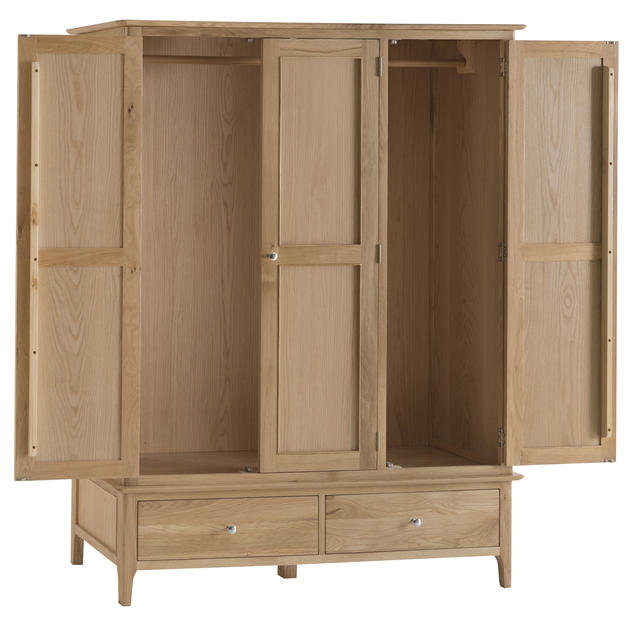 Amalfi Large 3 Door Wardrobe  Amalfi Large 3 Door Wardrobe