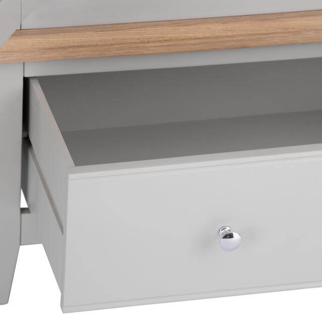 Venice Grey 2 Door Wardrobe Venice Grey 2 Door Wardrobe
