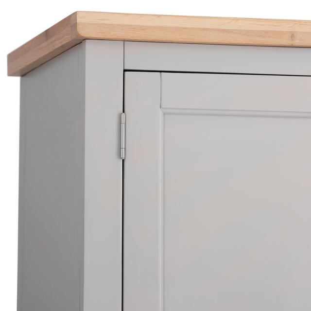 Venice Grey 2 Door Wardrobe Venice Grey 2 Door Wardrobe