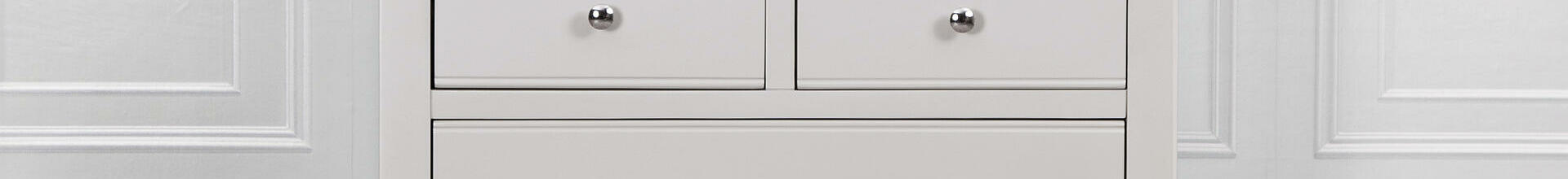 Venice Grey 2 over 3 Chest of Drawers