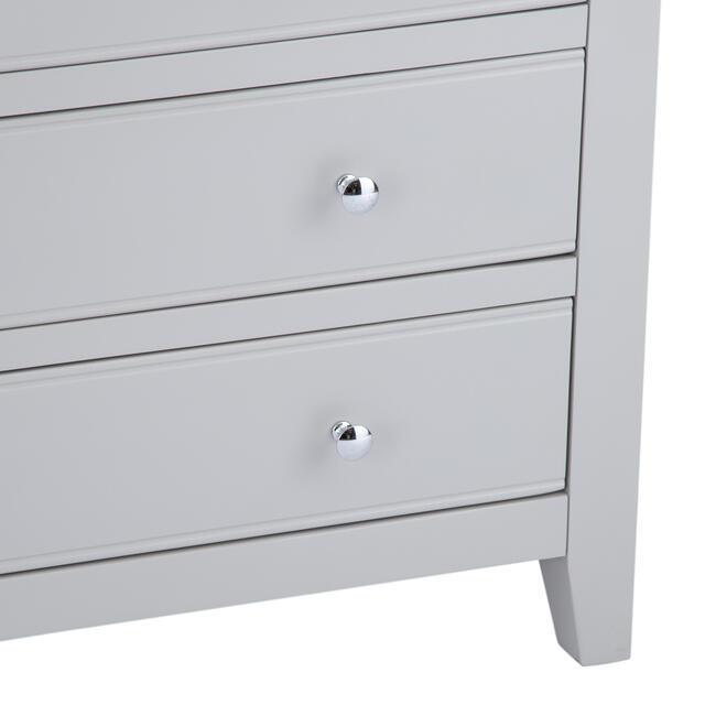 Venice Grey 2 over 3 Chest of Drawers