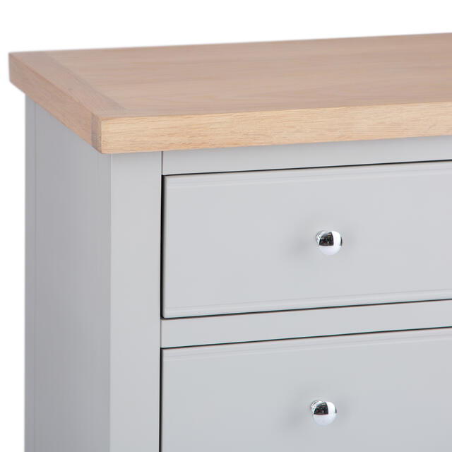 Venice Grey 2 over 3 Chest of Drawers