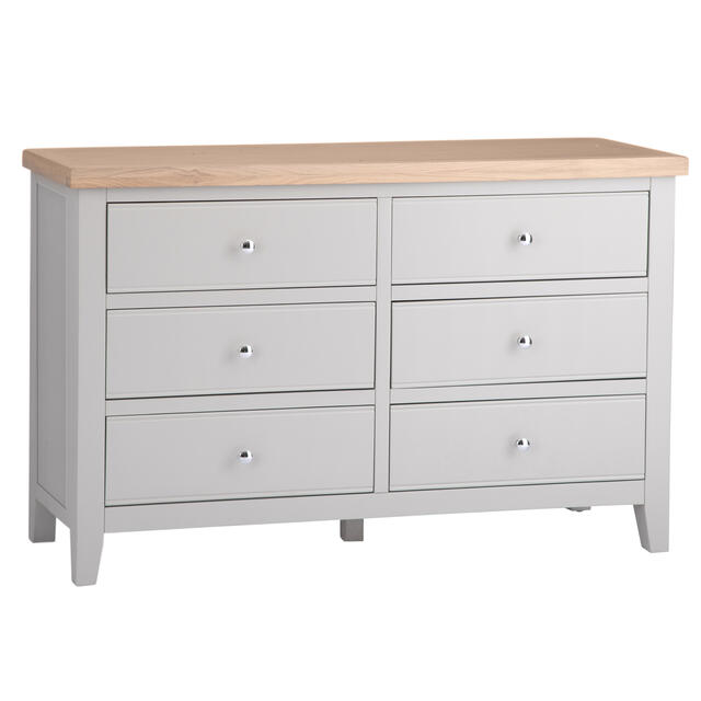 Venice Grey 6 Drawer Chest