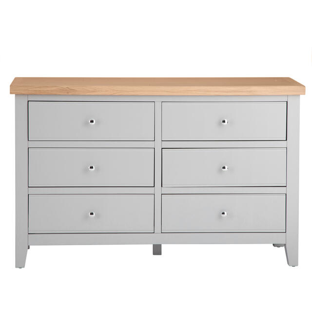 Venice Grey 6 Drawer Chest