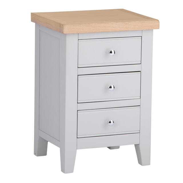 Venice Grey Large Bedside Cabinet