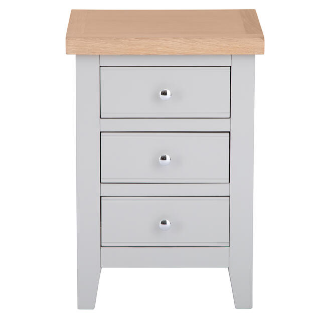 Venice Grey Large Bedside Cabinet