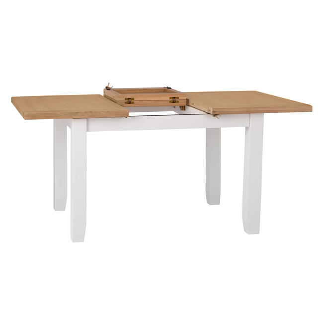 Venice White 1.2m Butterfly Table